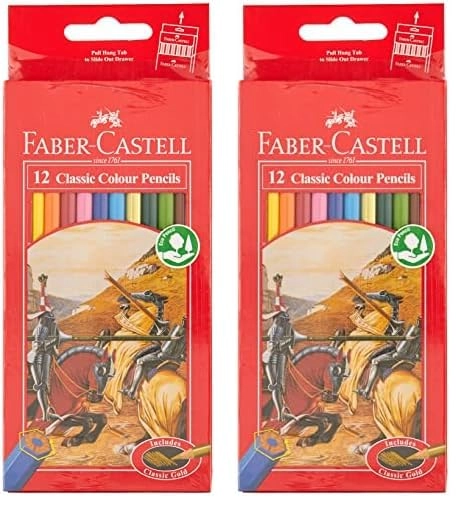 Classic Coloured Pencils - 12 Pcs