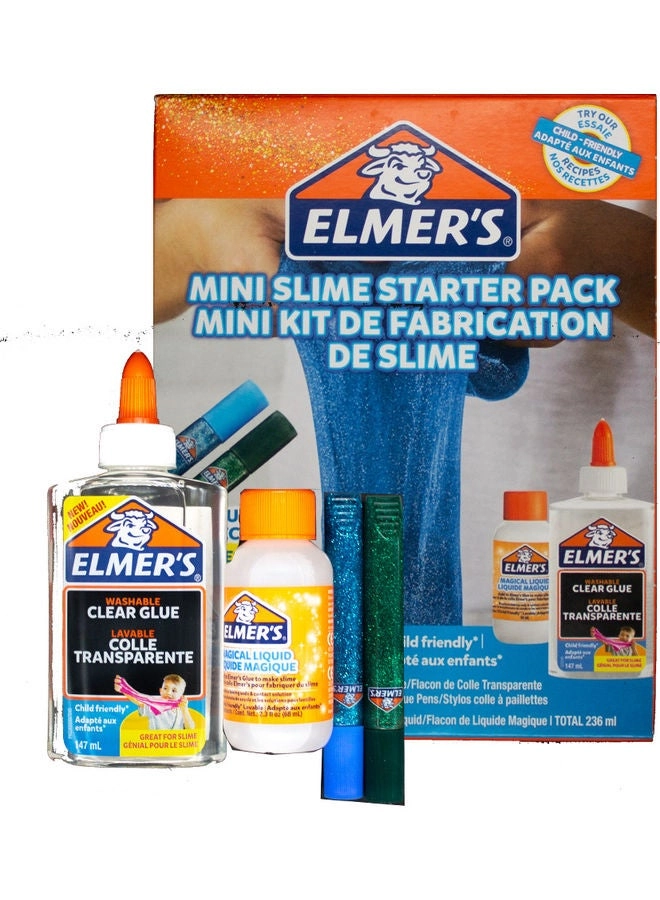 Washable Mini Slime Starter Pack - 3+ Years 4 pieces