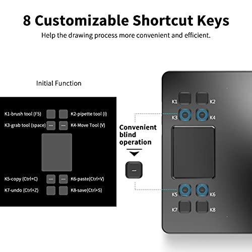 A50 - 10x6 Inches 8192 Levels
