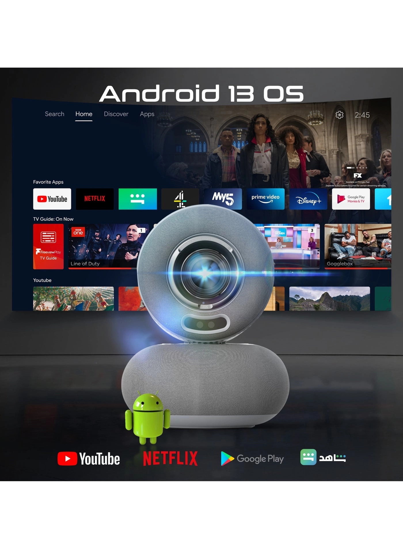 Beamer 250R.UK 250 ANSI Lumens