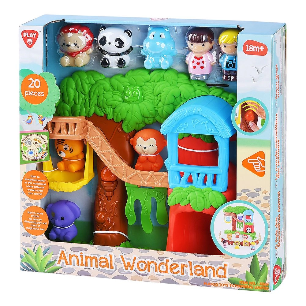 Play&Go Animal Wonderland - Suitable for 18 months & above 20pcs