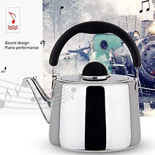 Stovetop Induction Whistling Kettle - 5L