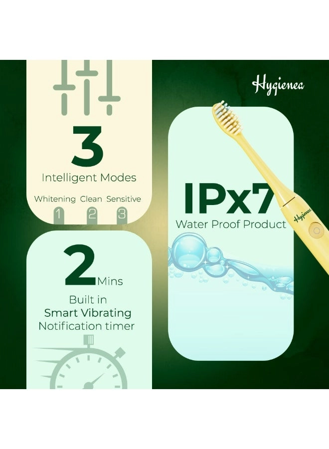 Sonique - Sunburst Yellow 2 Brush Heads