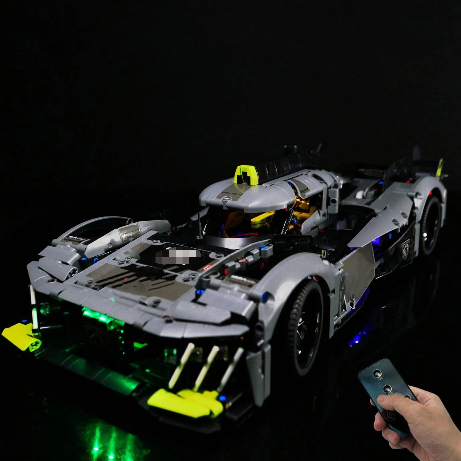 Shengor Led Lighting Kit (42156) - Peugeot 9 Supercar Remote Control