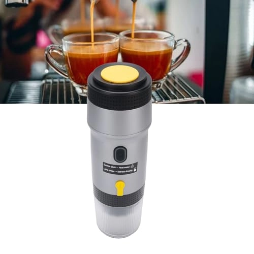 Portable Coffee Machine - 80ml capsule or powder