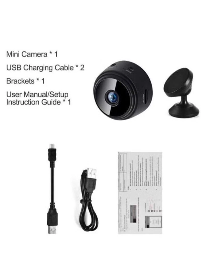 Mini WiFi Hidden Camera - 1080P Night Vision Motion Detection Bundle