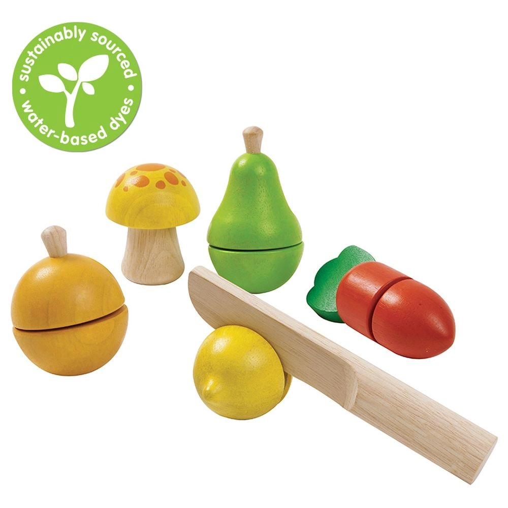 Fruit & Vegetable Play Set - 3 +
