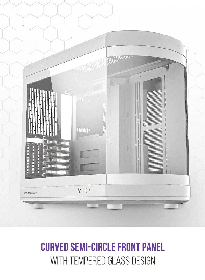 Vidrio - Curved Tempered Glass ATX/M-ATX/Mini-ITX