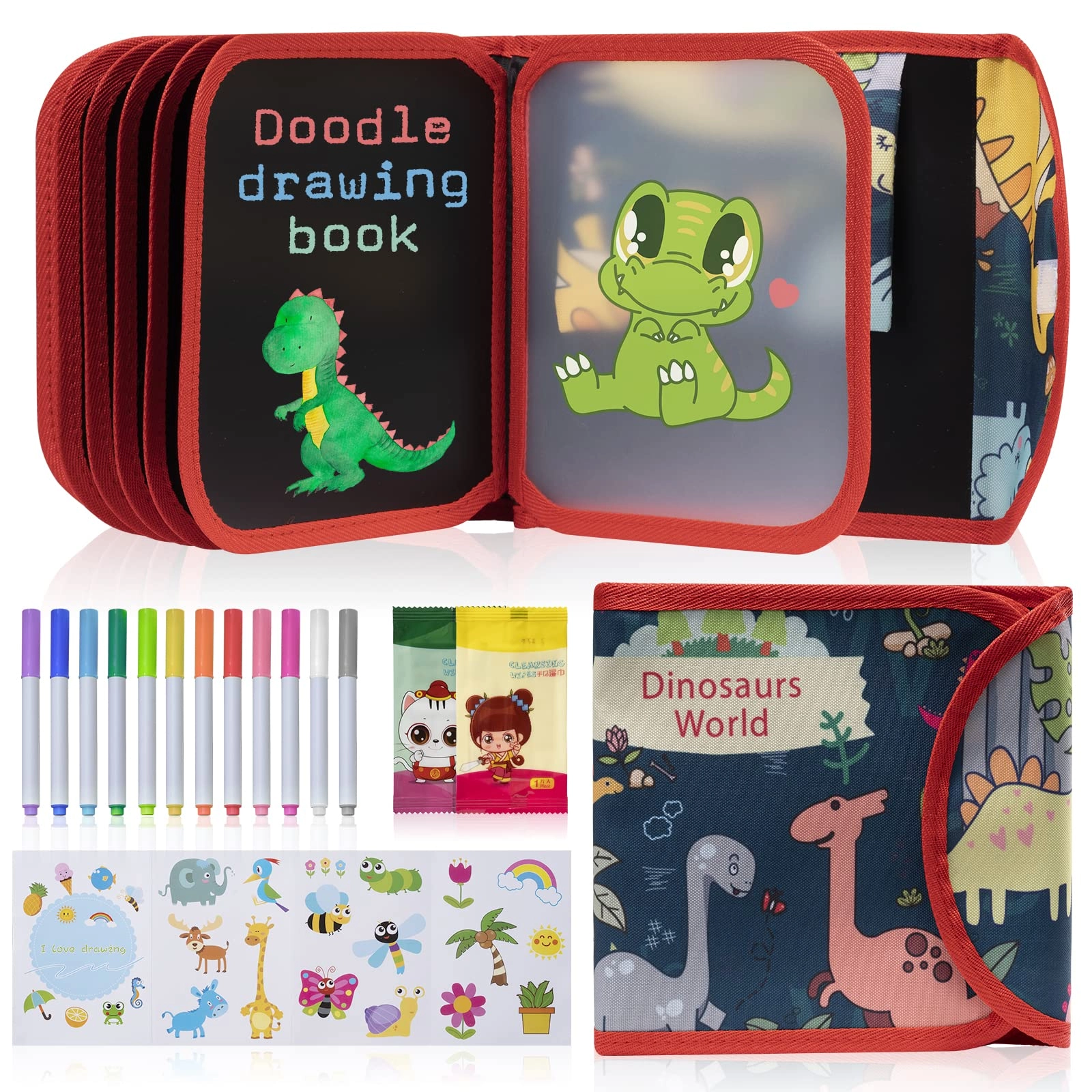 Erasable Drawing Book - 3+ years