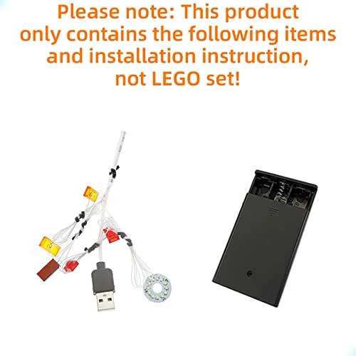 LED Light Kit for LEGO Transportation Vespa 125 10298