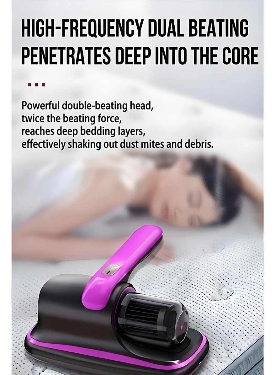 Smart Sensor Cordless UV-C Bed Vacuum Cleaner - 120AW 40 minutes H13 HEPA