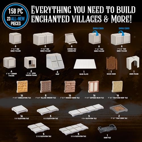 Adventure Terrain - Village Builder Modular 3D