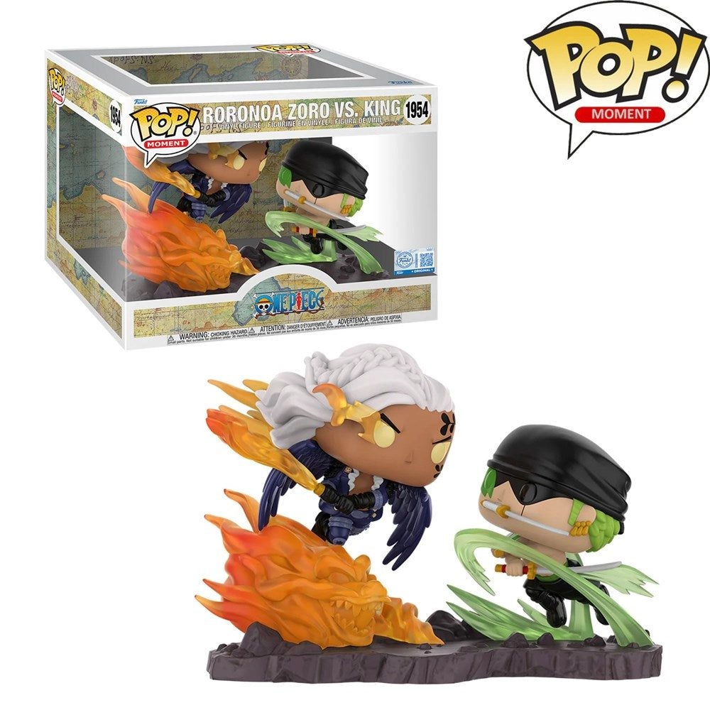 Unmasked King vs. Zoro - One Piece