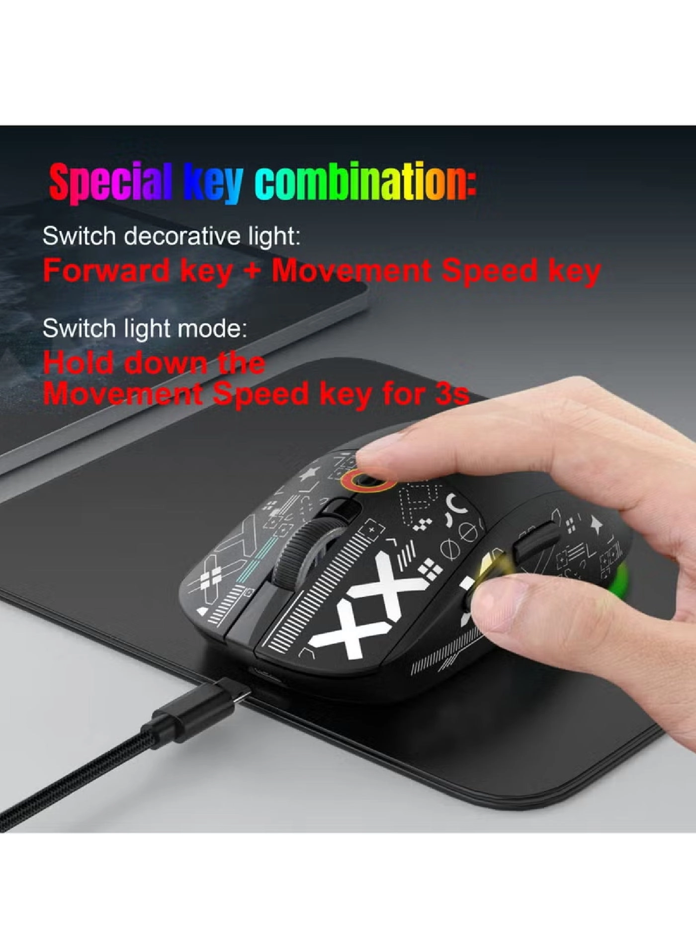 GM90 - Wired Wireless Bluetooth