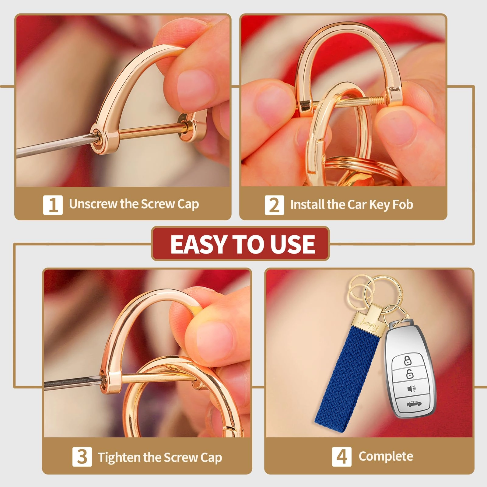 Stretchy Car Keychain - Fun