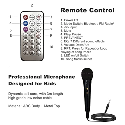 Kids Bluetooth Doodle Pattern Musical Toy