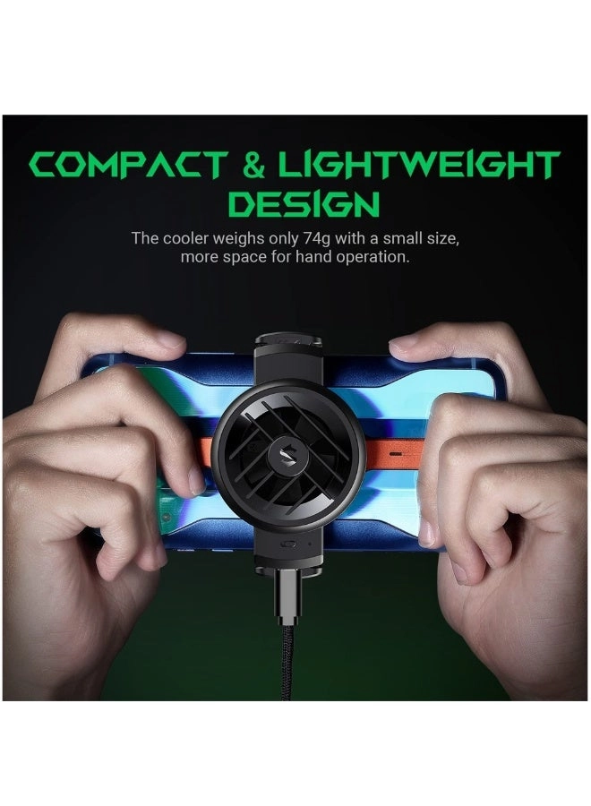 Phone Cooler - Dual Cooling Fan for iPhone Android