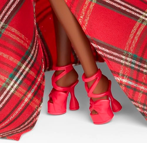 Barbie Holiday 2024 - Signature Doll Red Check Dress Ages 6+