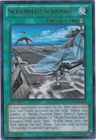 Yu-Gi-Oh! Scramble!! Scramble!! LTGY-EN061 - English - 1st Edition Ultimate Rare