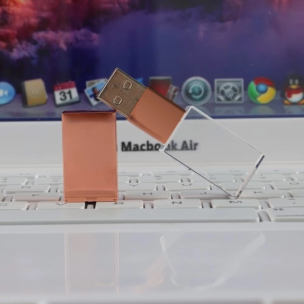 Rose Gold Crystal - USB 2.0 64GB