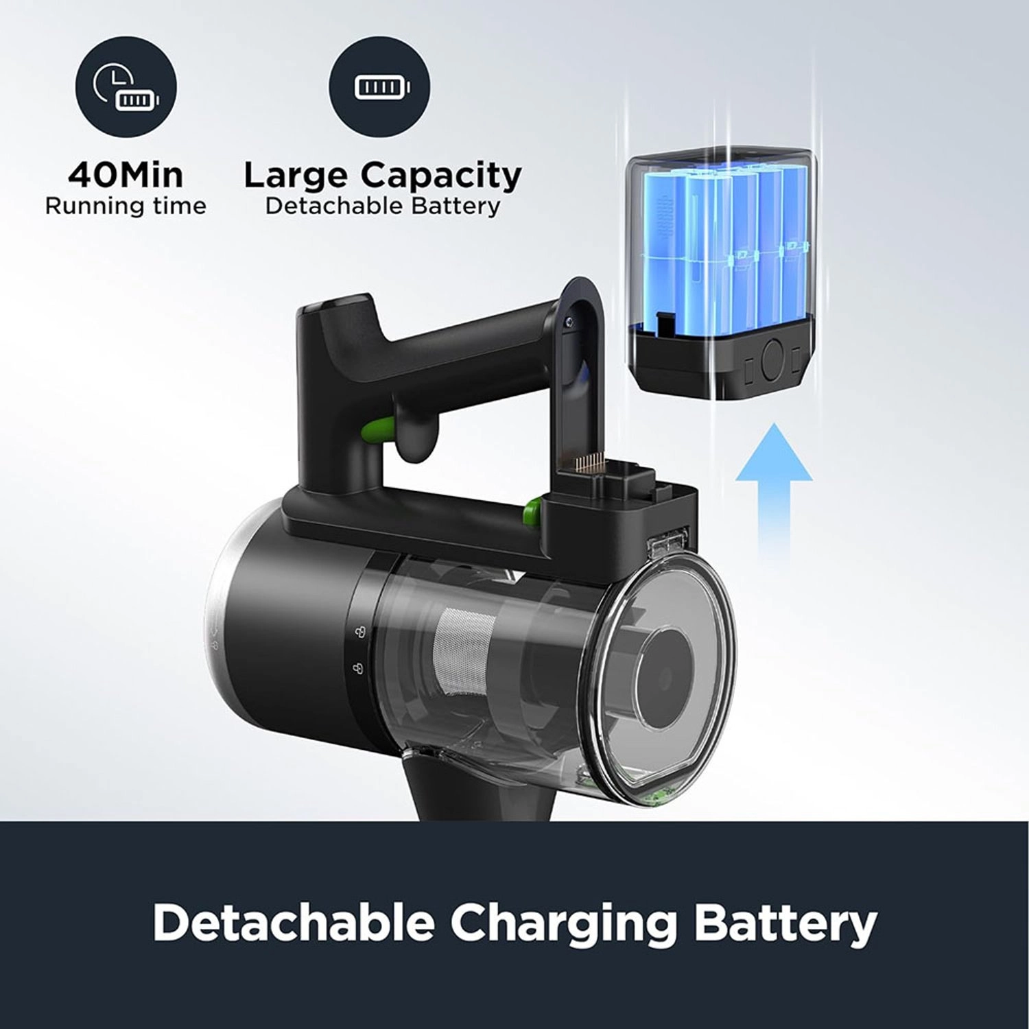 AK7 - Stick Vacuum Cleaner 40 minutes