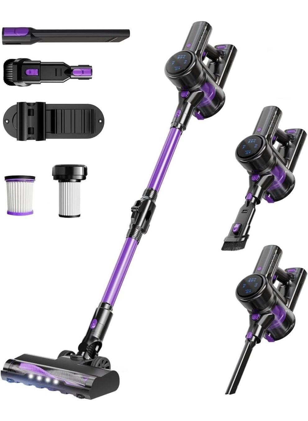M.A&F's Cordless Stick Vacuum Cleaner - 65Min