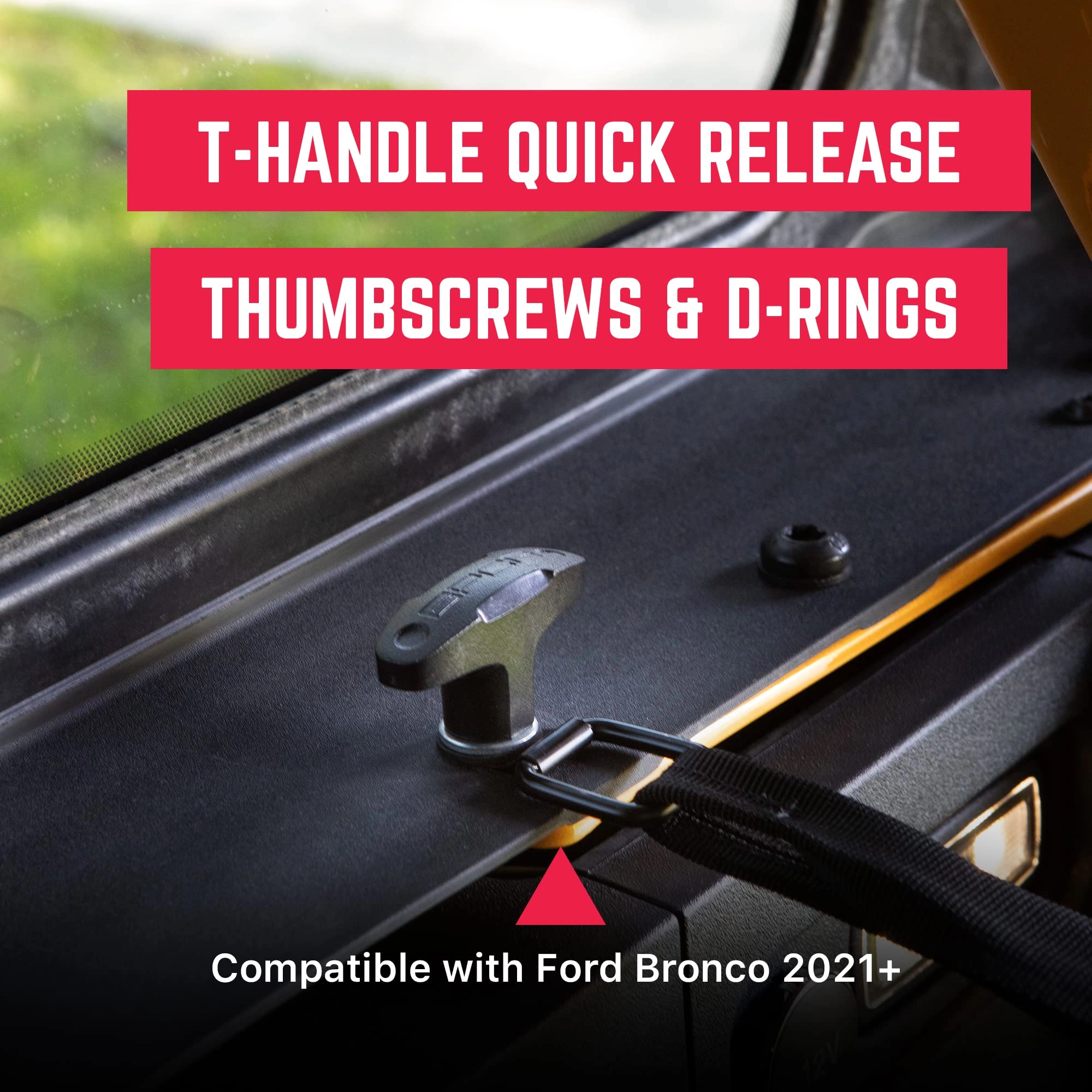 Quick Release Hardtop Bolts - 25mm M8