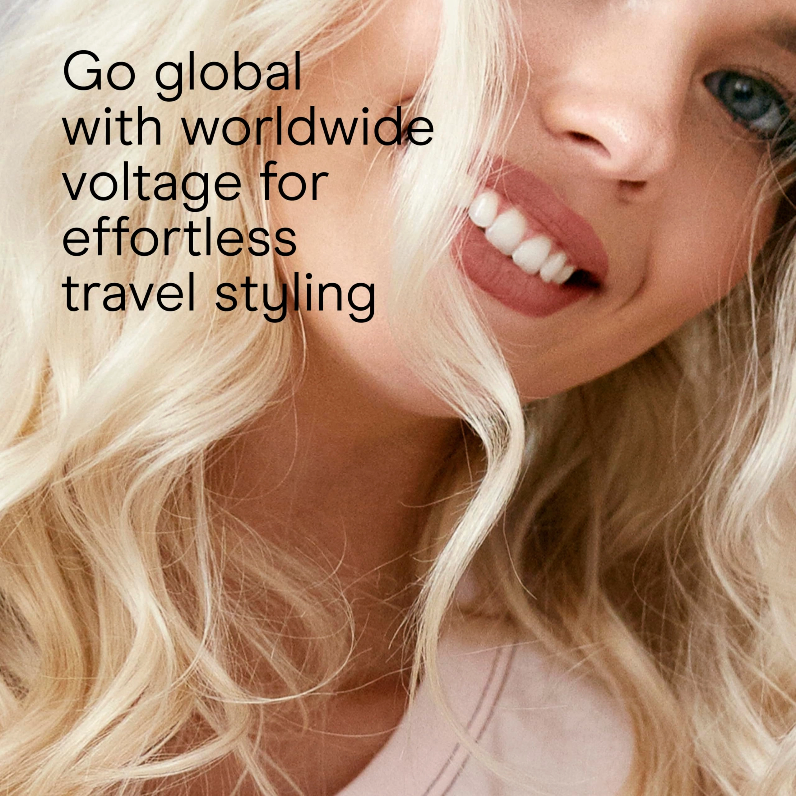 Double Ceramic Curling Iron - 1.25 Inch 30 Heat Settings