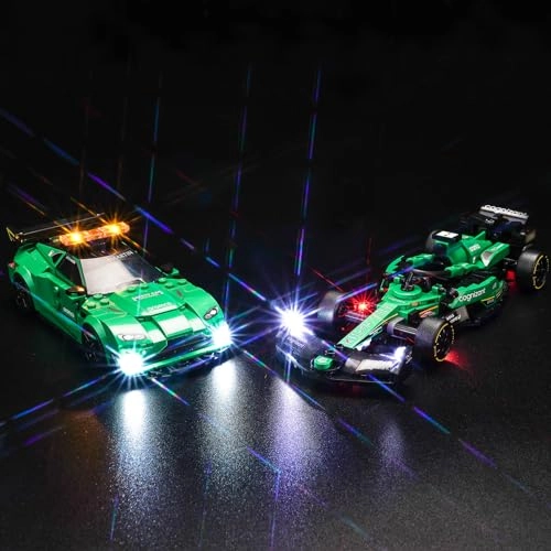 LED Light Set - LEGO 76925 Aston Martin Safety Car & AMR23 5V