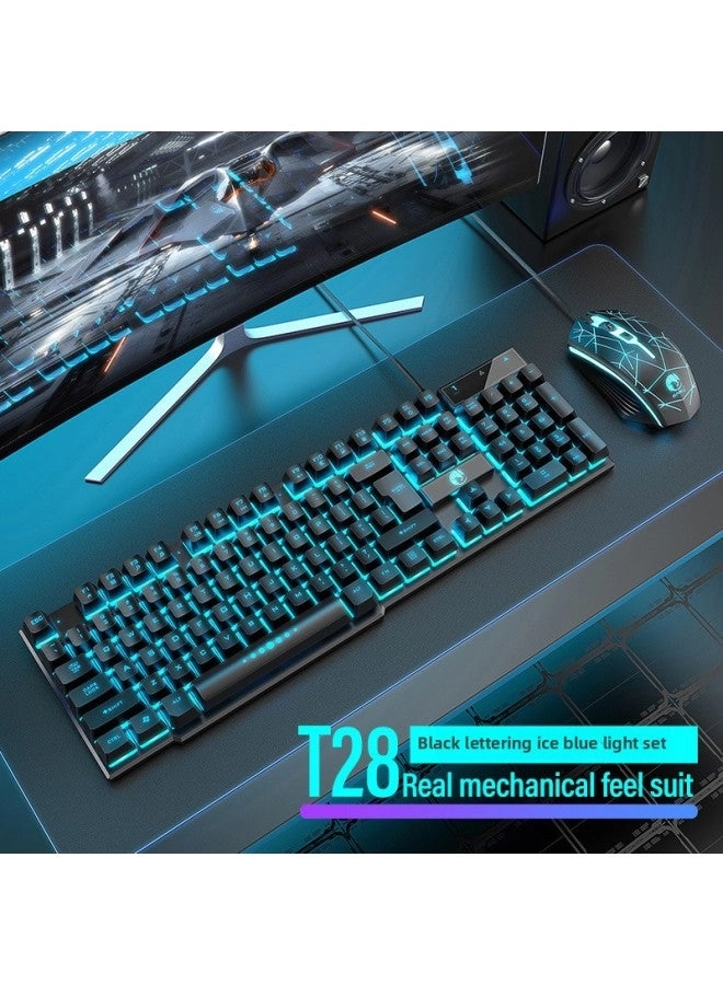 Mechanical Feel - Wired + E-sports Mouse