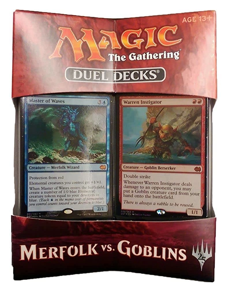 Wizards of the Coast Duel Decks: Merfolk Vs Goblins - 120 Cards
