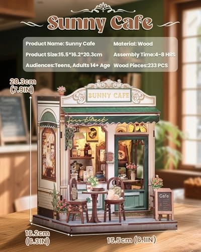 Book Nook Kit - 199 pieces LED Lighting