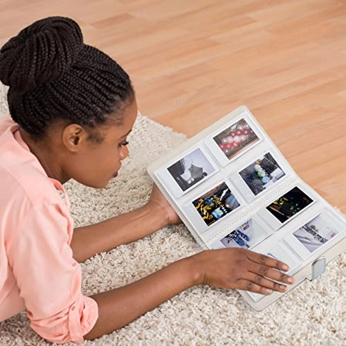 2x3" 128 Pockets PU Leather Photo Album