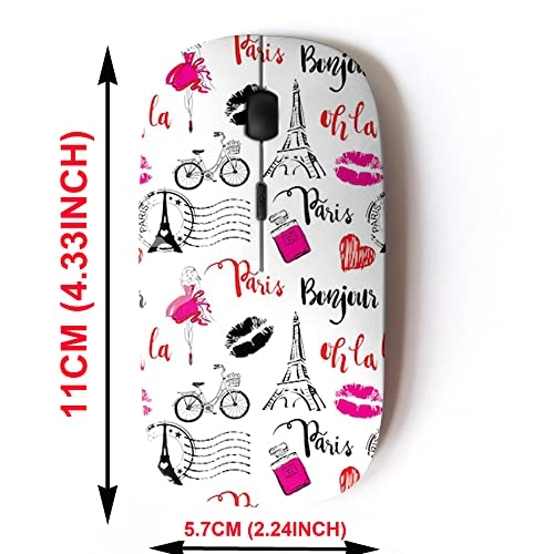 2.4G Cute Pattern Mouse - USB