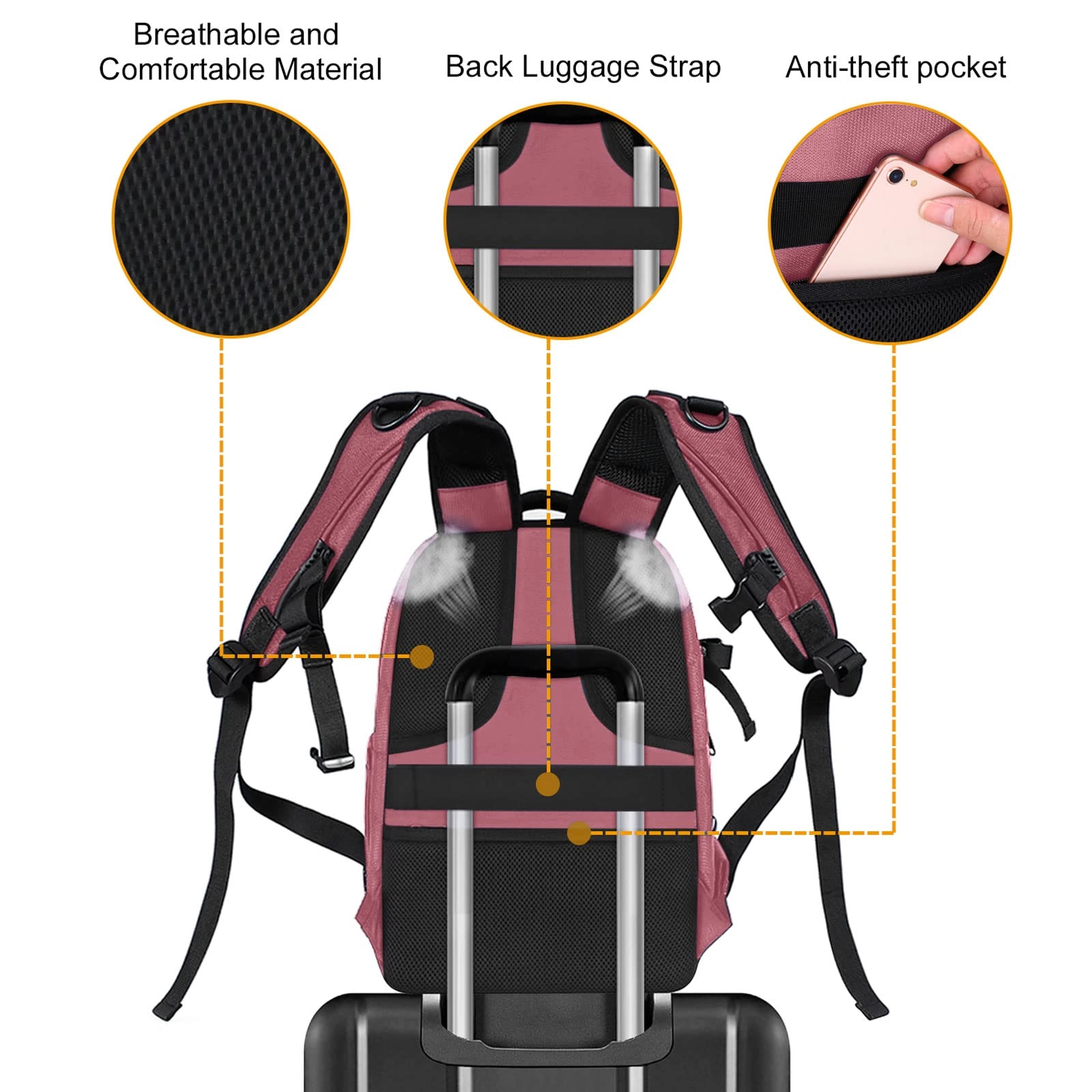 Mocamhsbg - 7.5"D x 11.8"W x 7.5"H Compatible with Canon/Nikon/Sony Hard Shell
