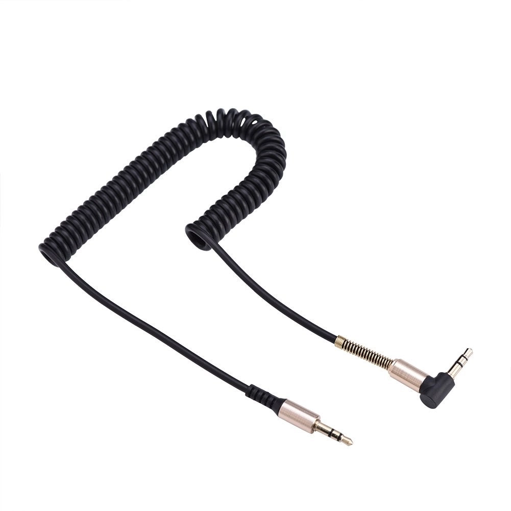 Zerone 3.5mm Male to Male Spring Aux Cable - 1.8M/6ft