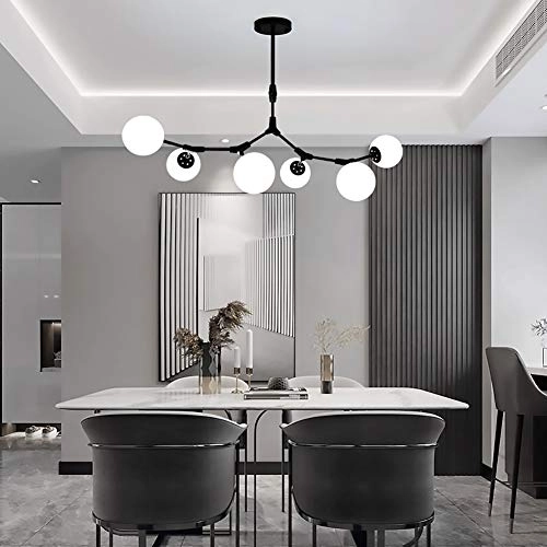 Magic Bean Molecule Chandelier