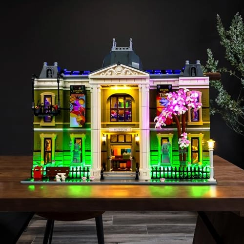 LED Light Set for LEGO 10326 Natural History Museum - Copper conductor