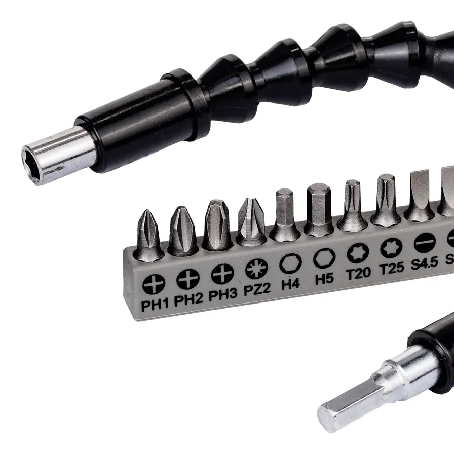 Screwdriver Bit Set - 11 piece(s) 180 millimeter