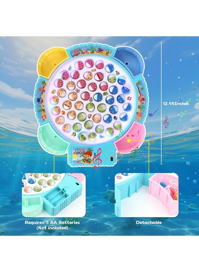 Magnetic Fishing Games - 45 Fish 8 Poles