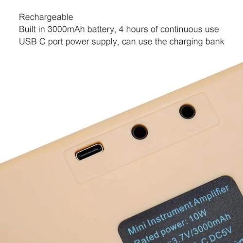 Mini Guitar Amplifier - 10W 3000mAh