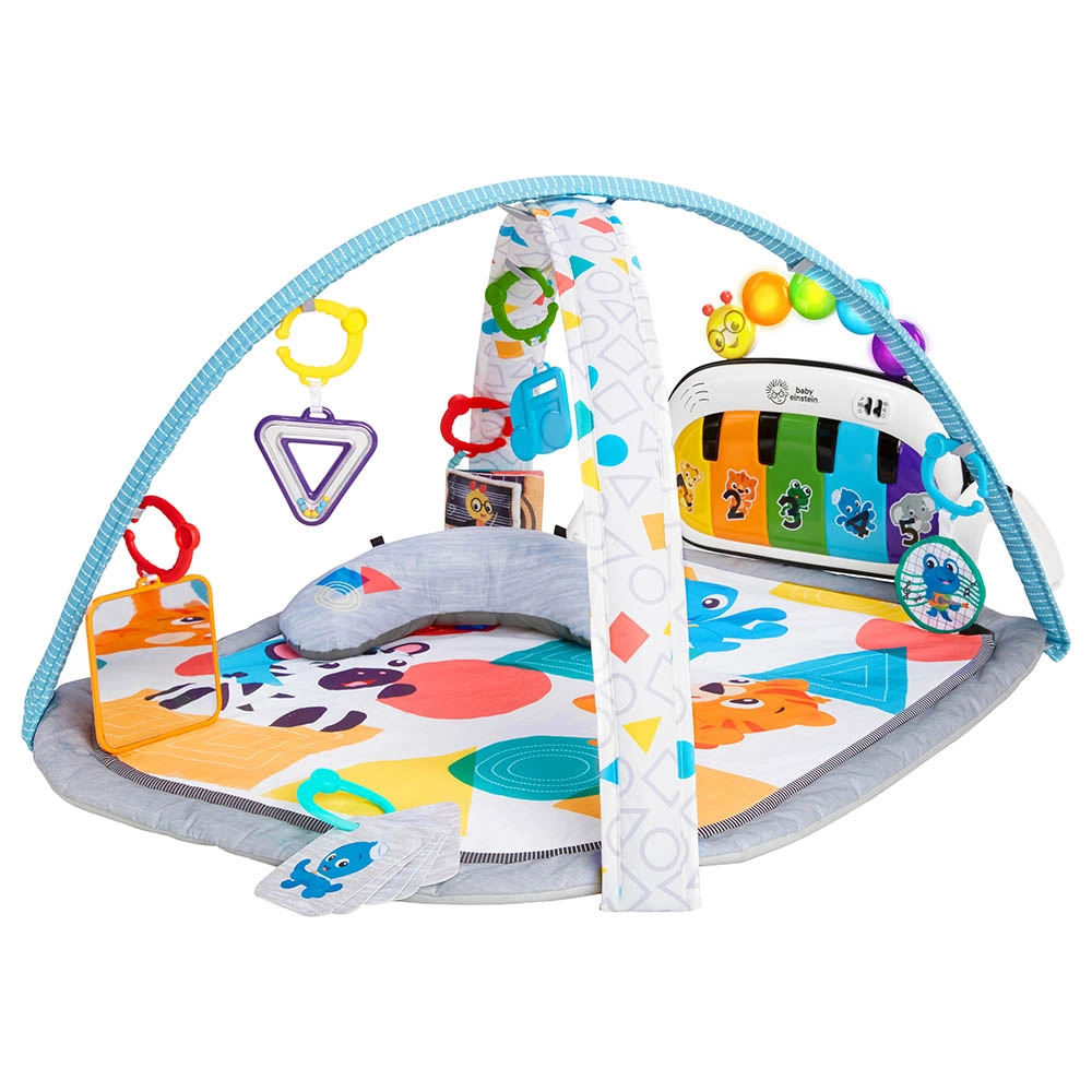 4-in-1 Kickin’ Tunes Musical Meadow Music & Language Discovery Gym - 0 months