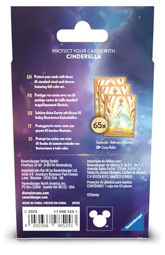 Cinderella Card Sleeves - 65pcs