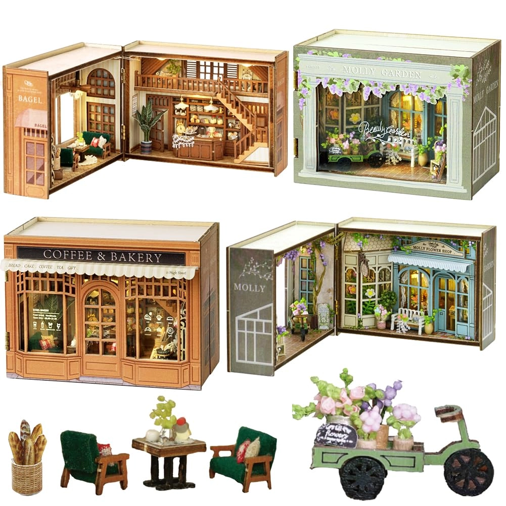 TOPBSFARNY Miniature House Kit