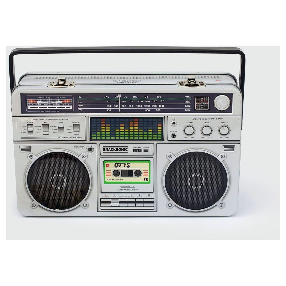 SUCK UK Boom Box Lunch Box