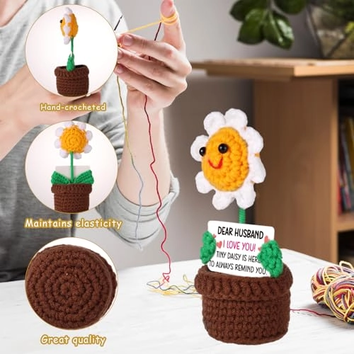 Positive Daisy Crochet - 3 piece(s)