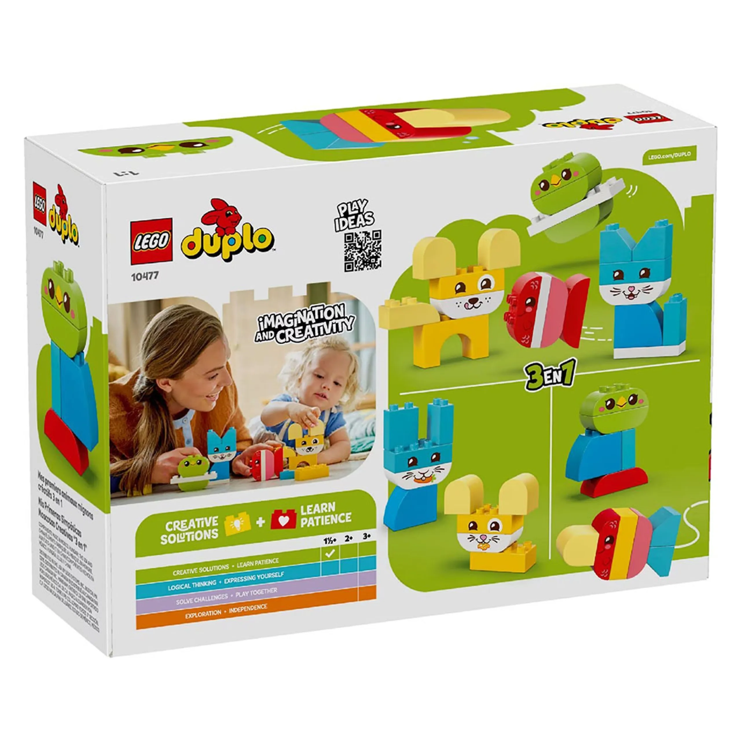 DUPLO 3 in 1 Creative Cute Pets (10477)