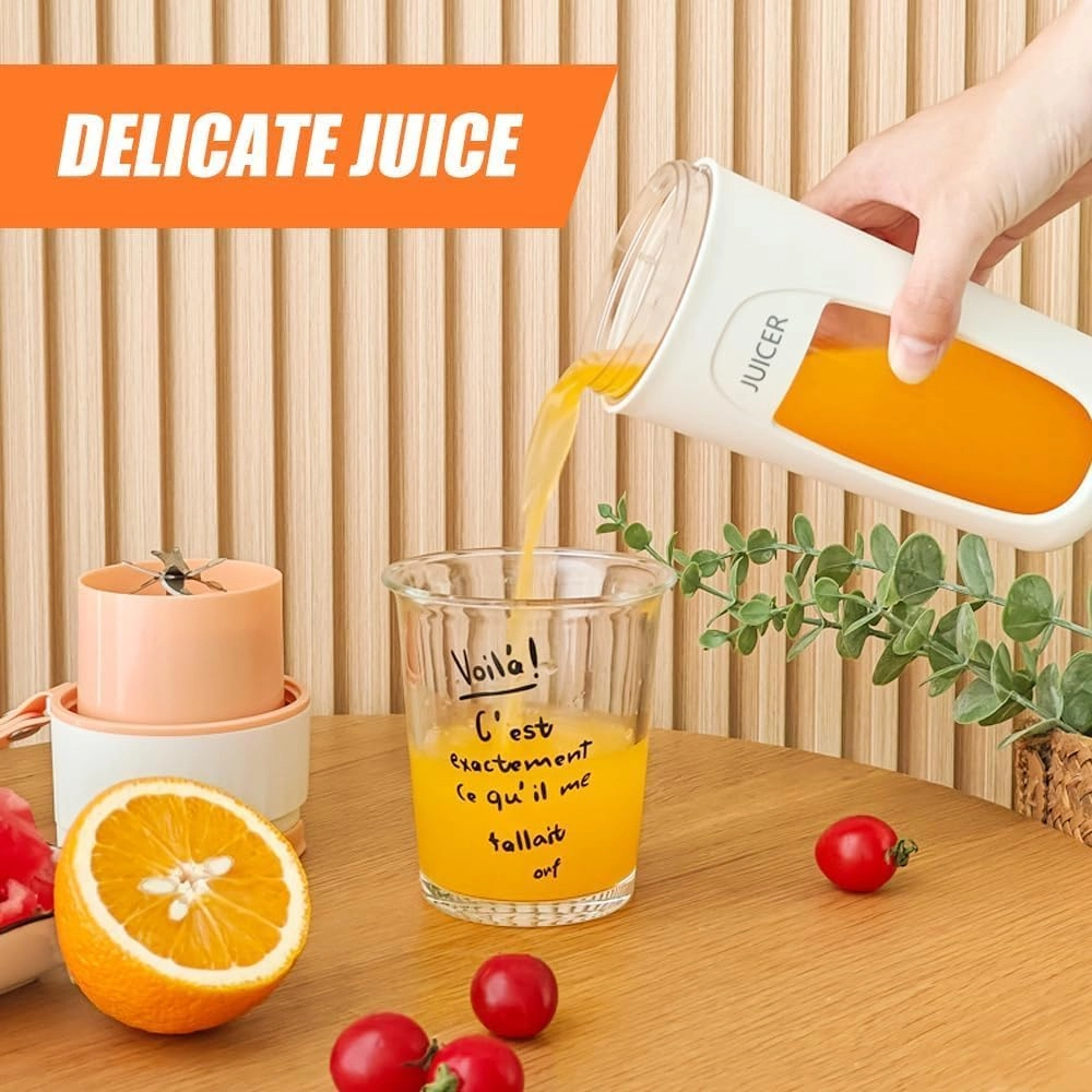 Portable Blender - 8 Blades Rechargeable USB