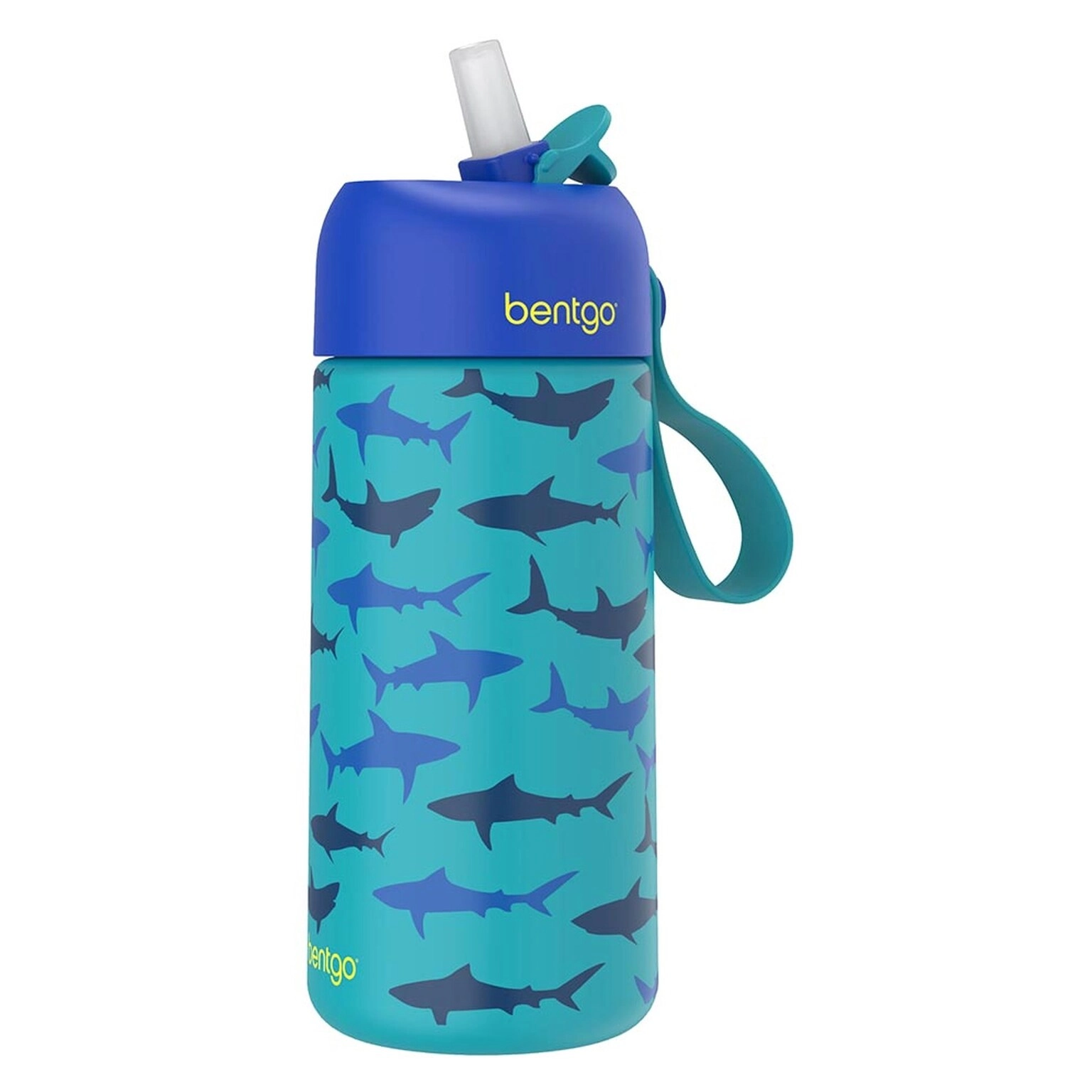 Carrefour Shark Water Bottle - Secure lid 413 ml