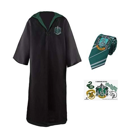 Brandecision Slytherin Robe - XS + Necktie + Tattoos - 5